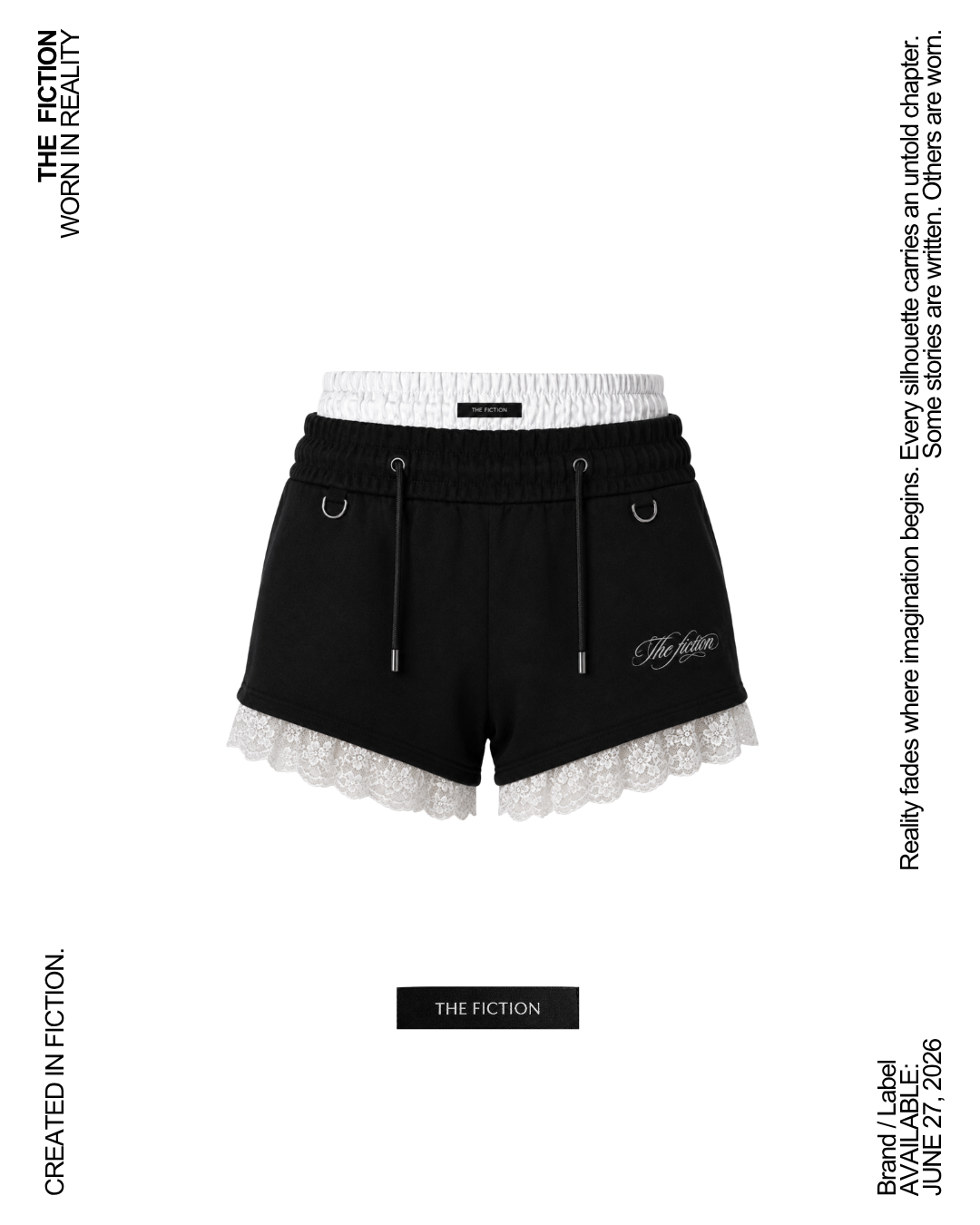 Layered Lace Short Pants – the fiction