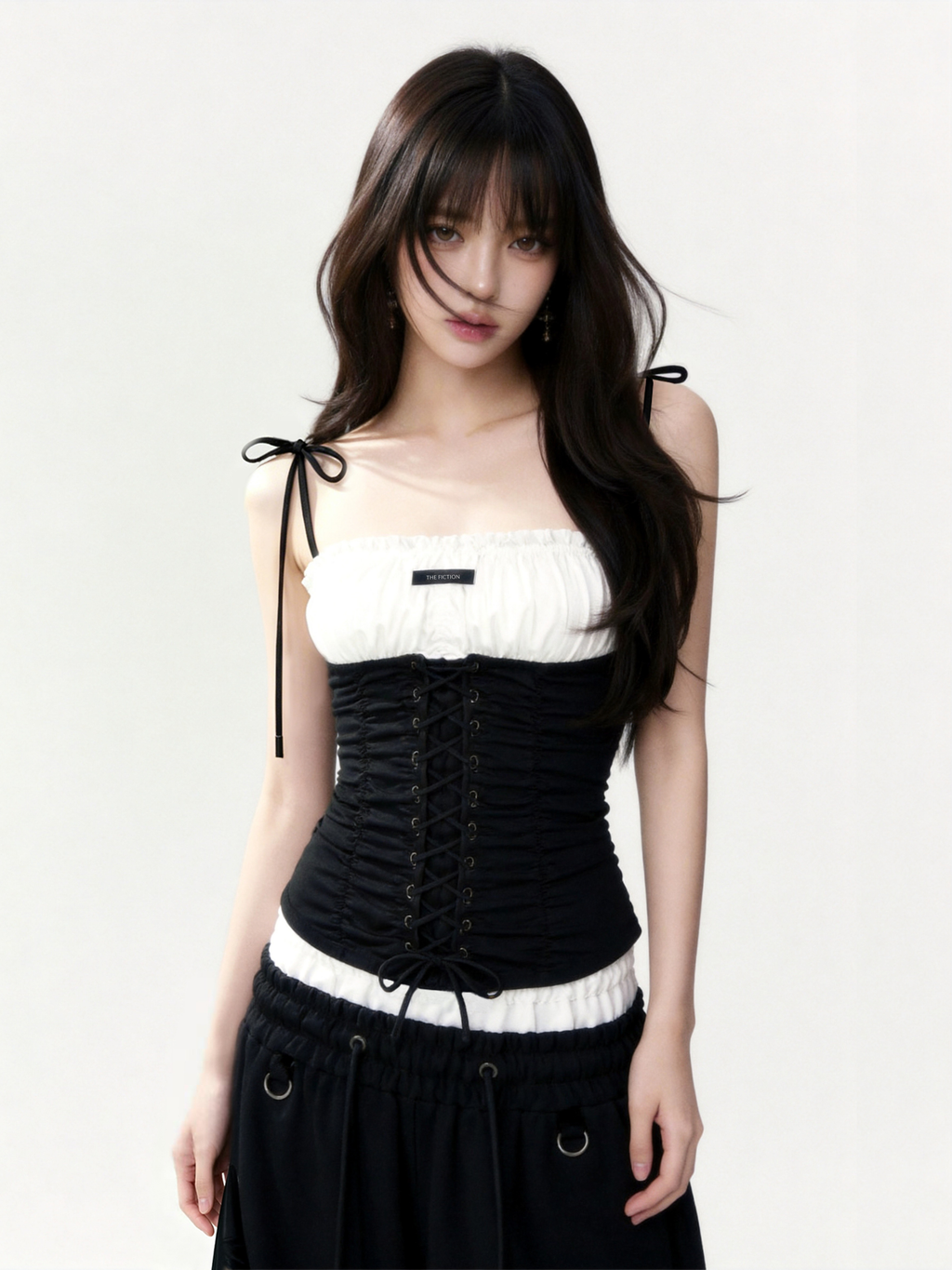 Shirring Corset Top