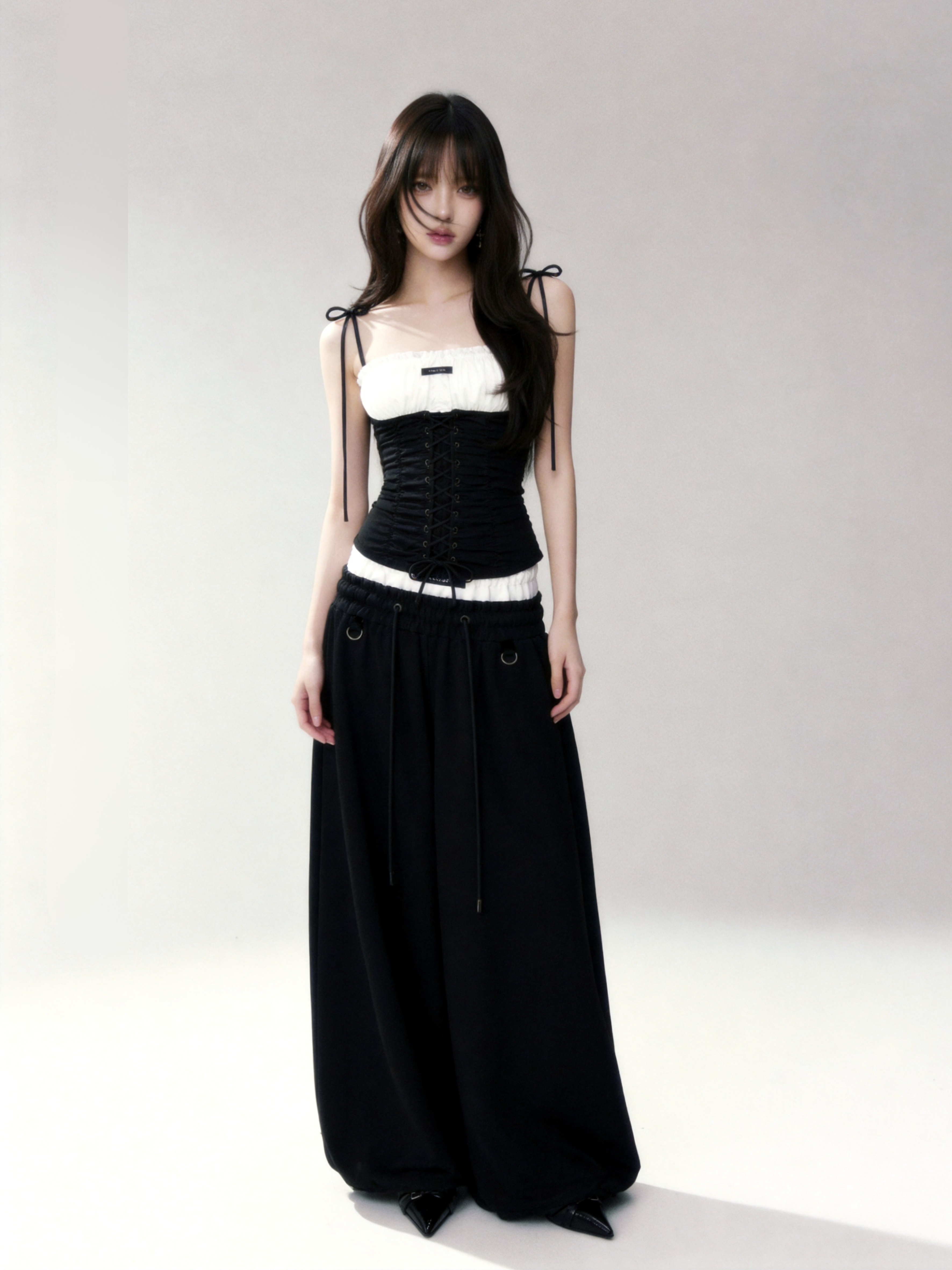 Shirring Corset Top