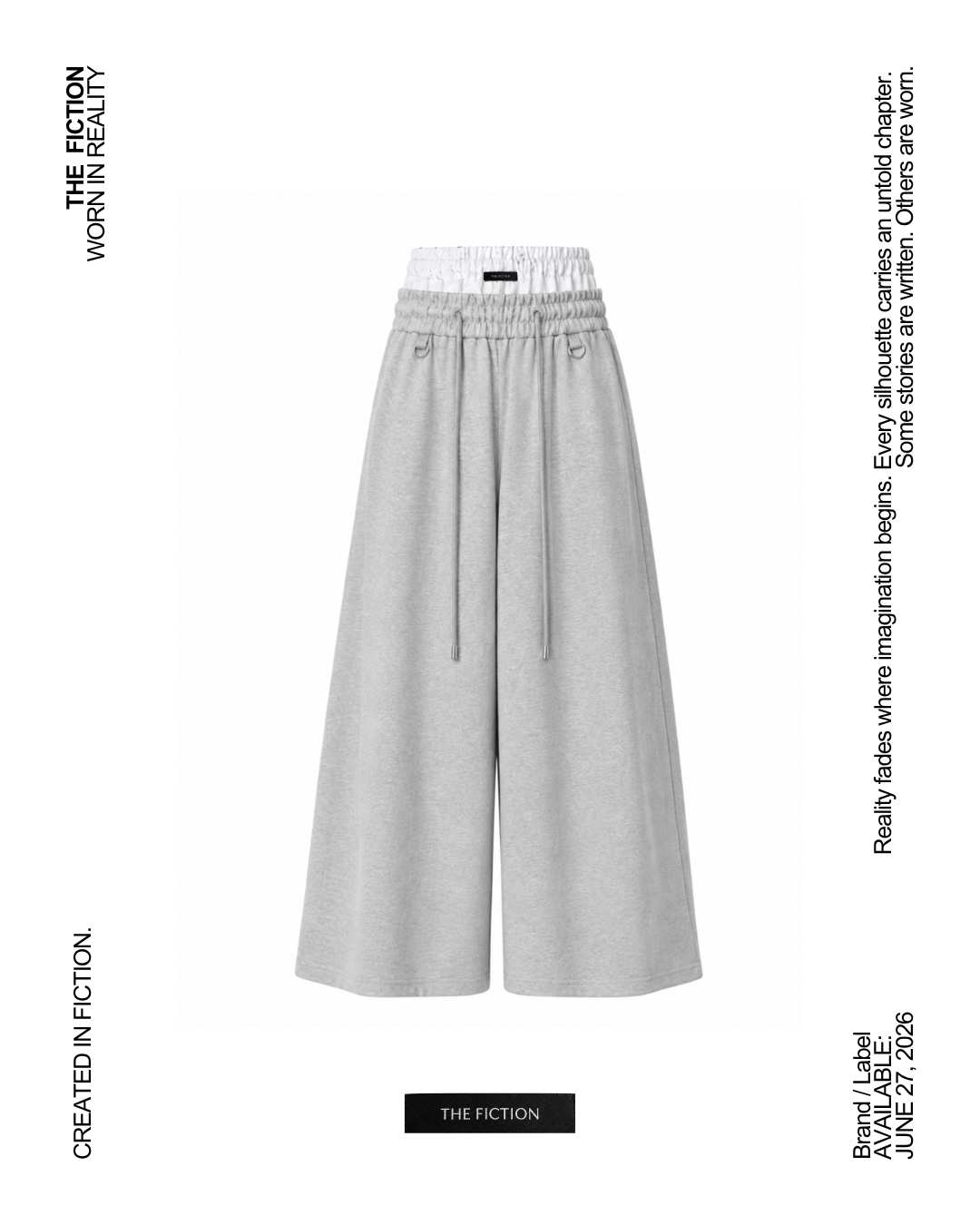 Lace Hem Sweat Pants