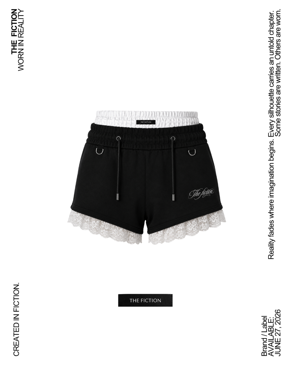 Layered Lace Short Pants