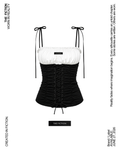 Shirring Corset Top