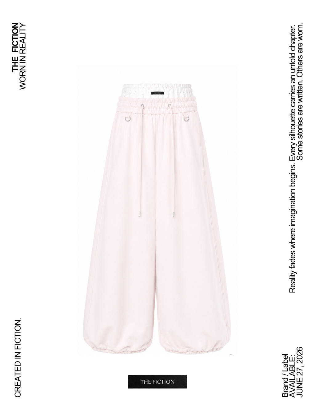 Lace Hem Sweat Pants