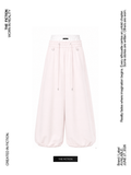 Lace Hem Sweat Pants