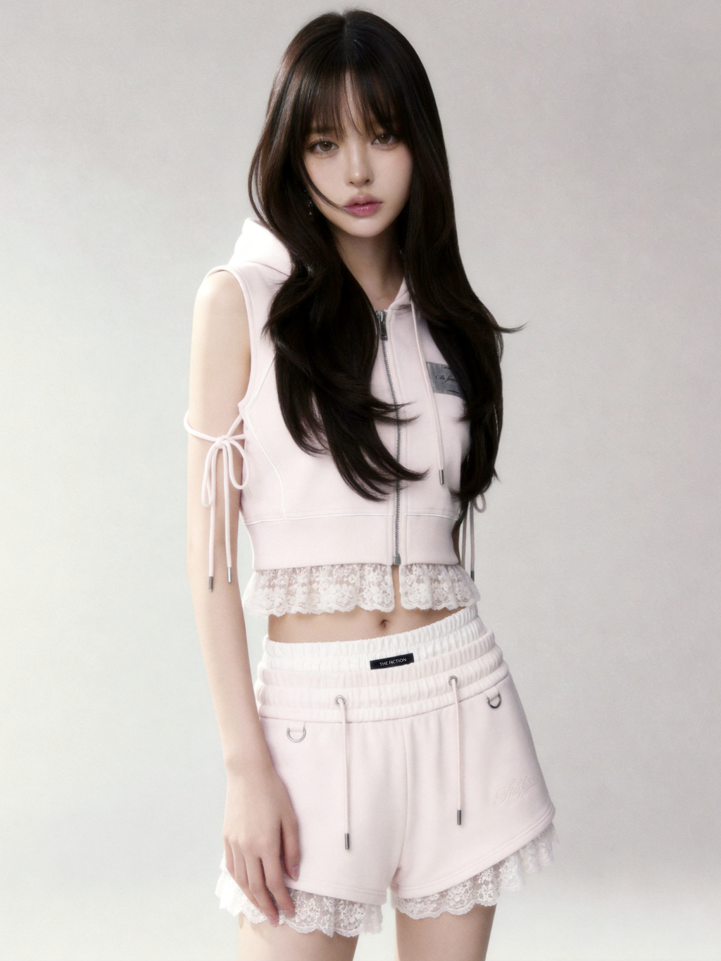 Layered Lace Short Pants